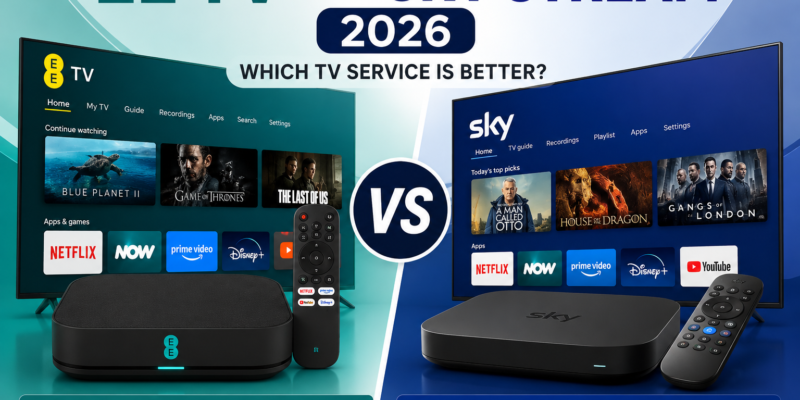 EE TV vs Sky Stream 2026: Which TV Service Is Better?